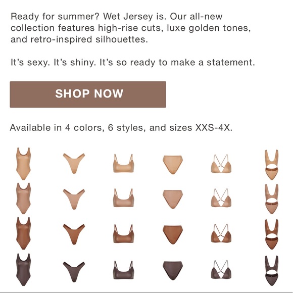 SKIMS Wet Jersey Tank Bodysuit in Brown - Picture 10 of 12